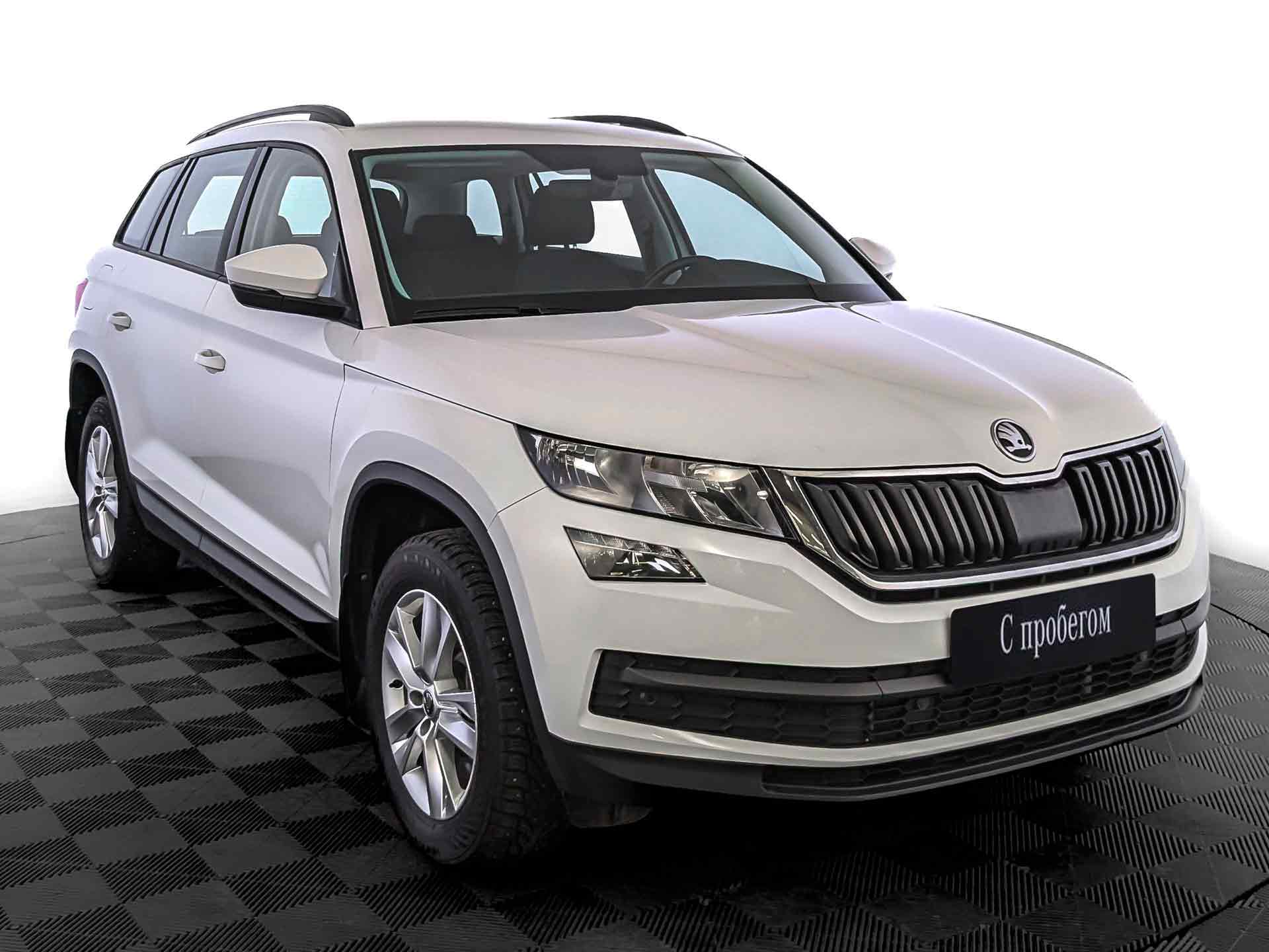 Skoda Kodiaq белый, 2020, 60 656 км