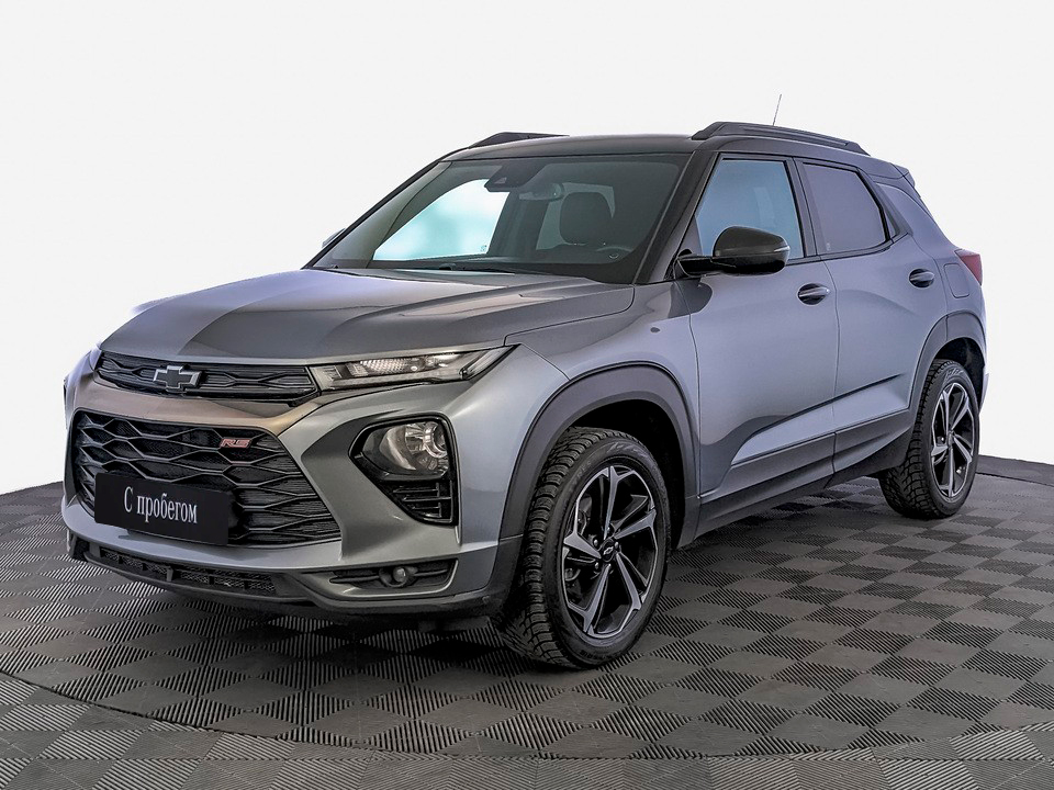 Chevrolet TrailBlazer Серый, 2021, 71 412 км