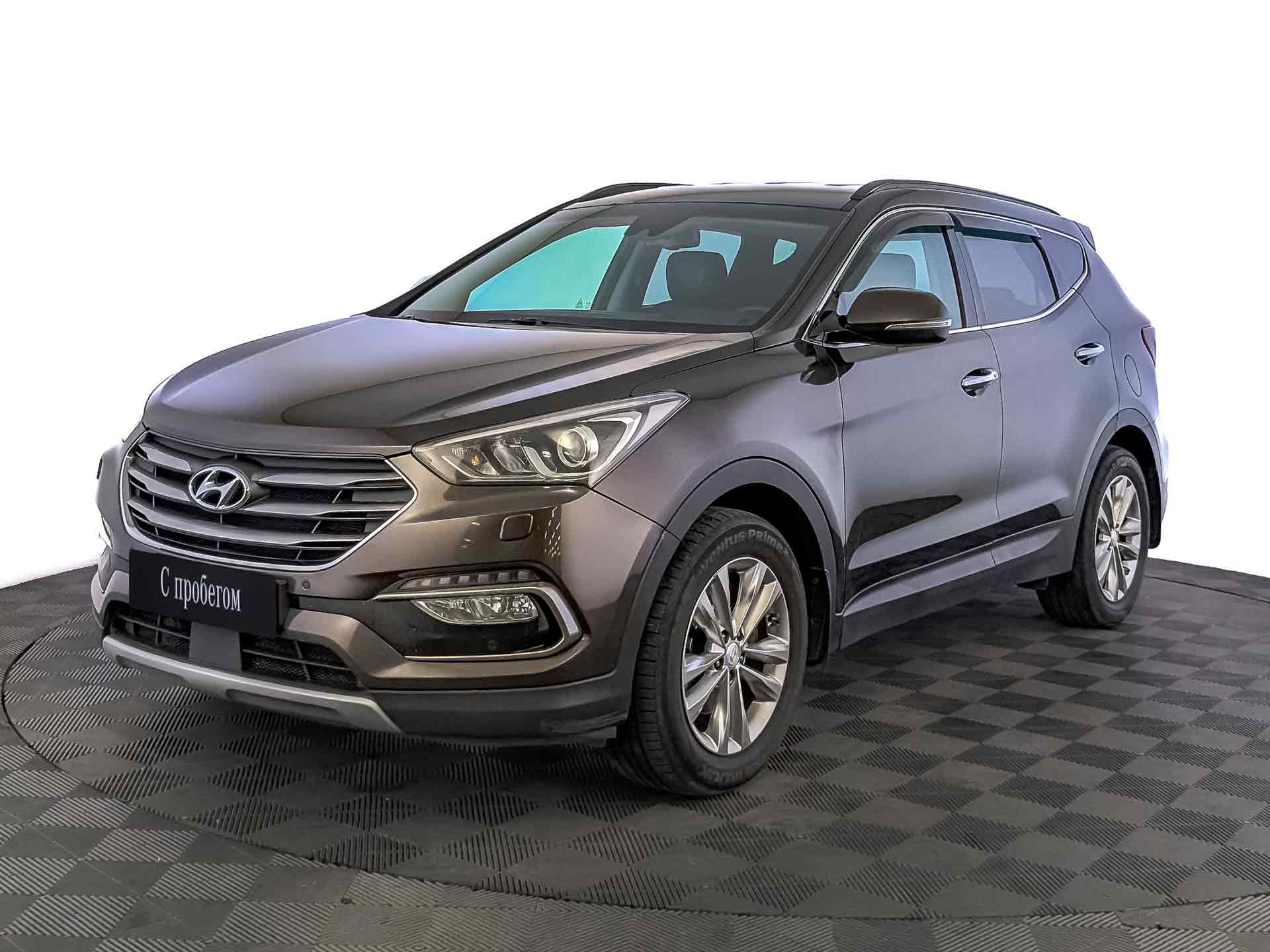 Hyundai Santa Fe Коричневый, 2017, 175 113 км