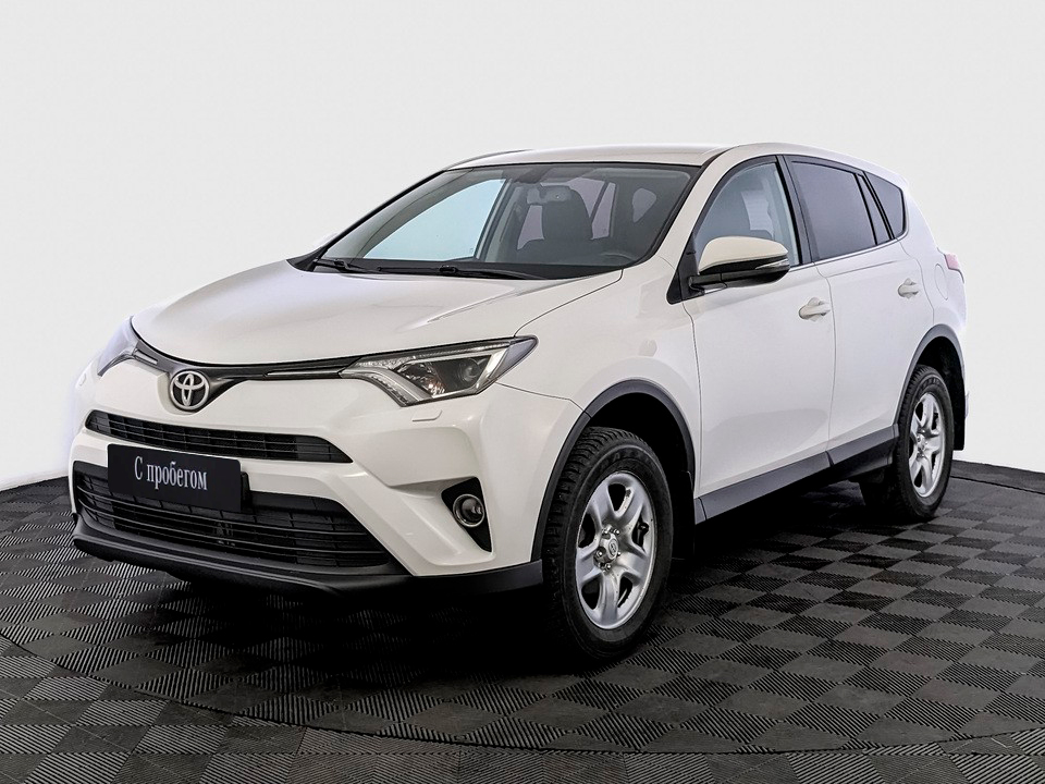 Toyota RAV4 Белый, 2018, 78 199 км