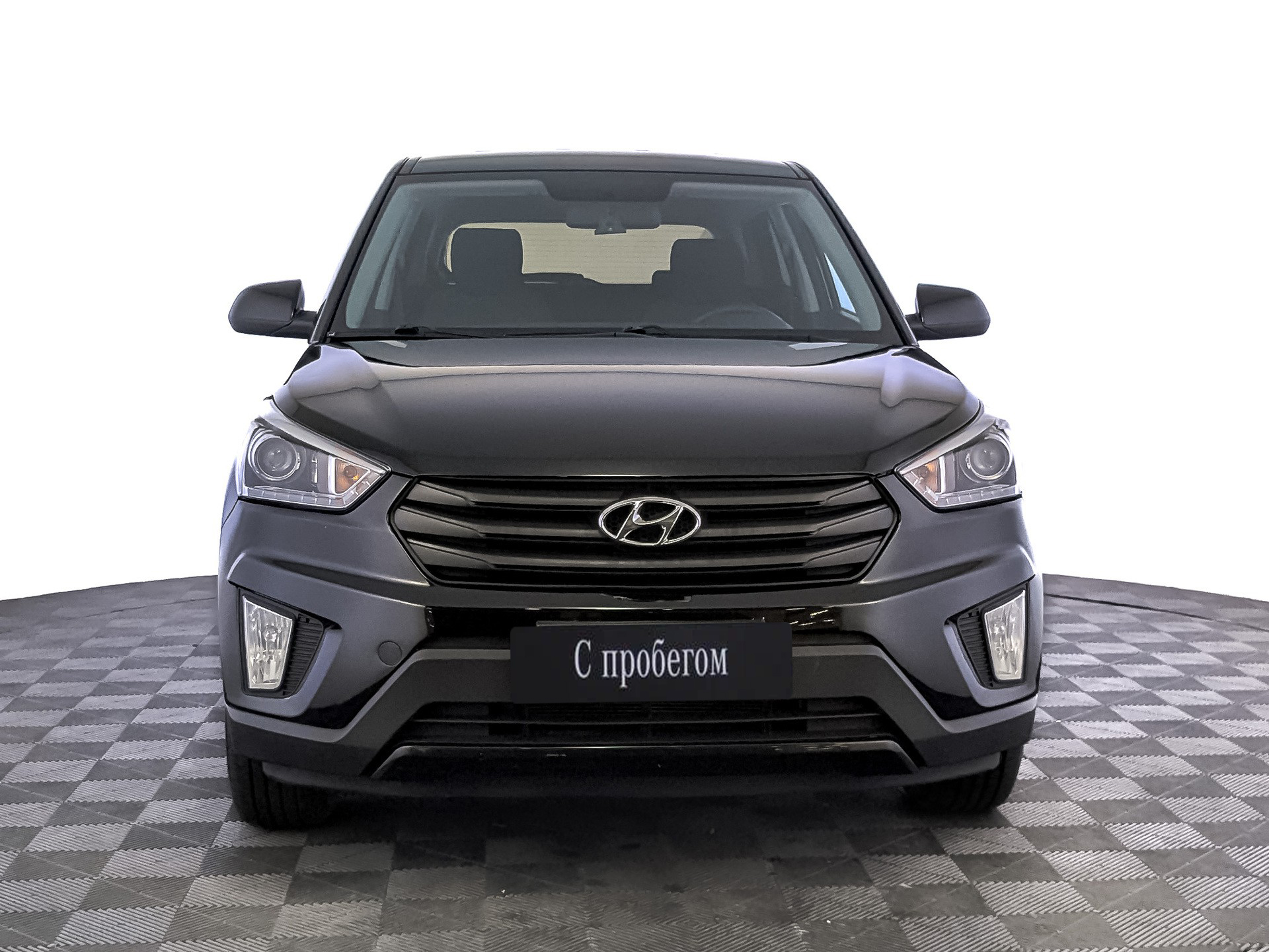 Hyundai Creta Черный, 2019, 113 000 км