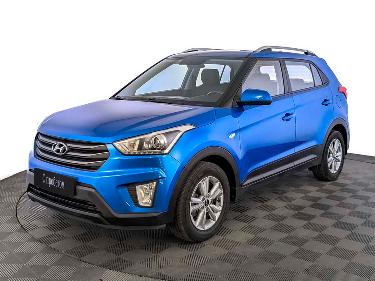 Hyundai Creta Синий, 2018, 176 265 км