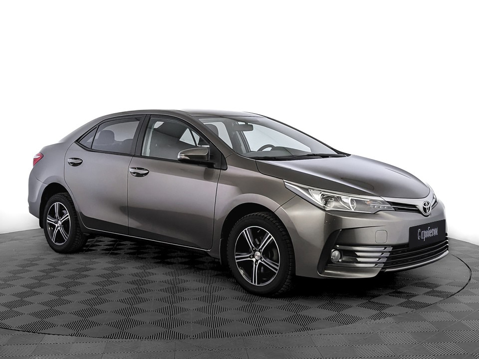 Toyota Corolla Серый, 2017, 65 649 км