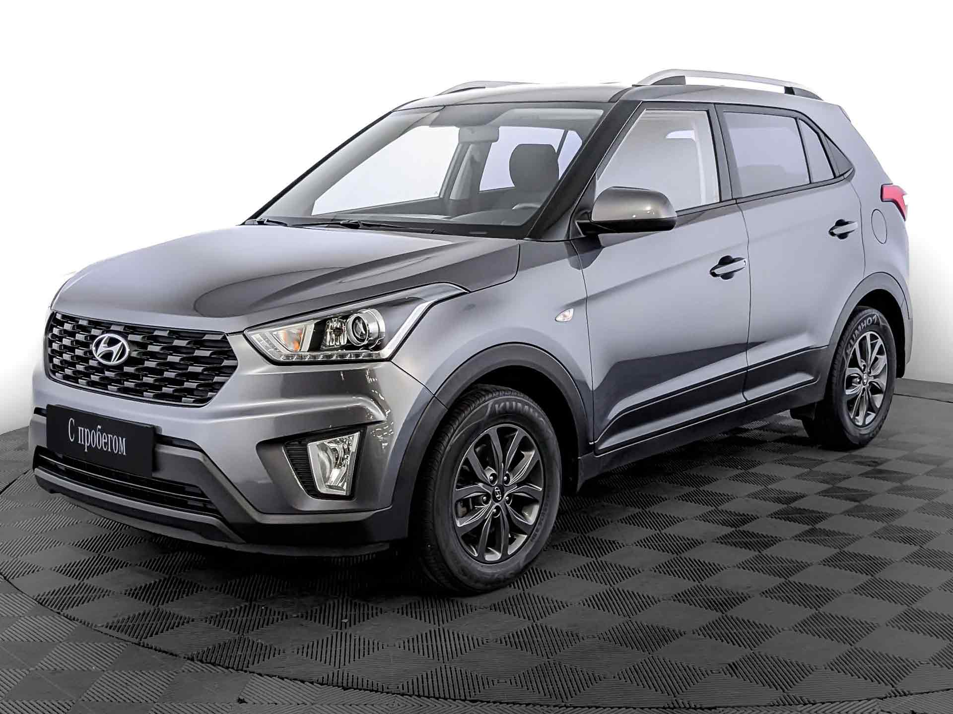 Hyundai Creta Серый, 2021, 62 085 км