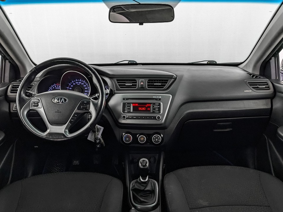 Kia Rio Черный, 2016, 171 327 км