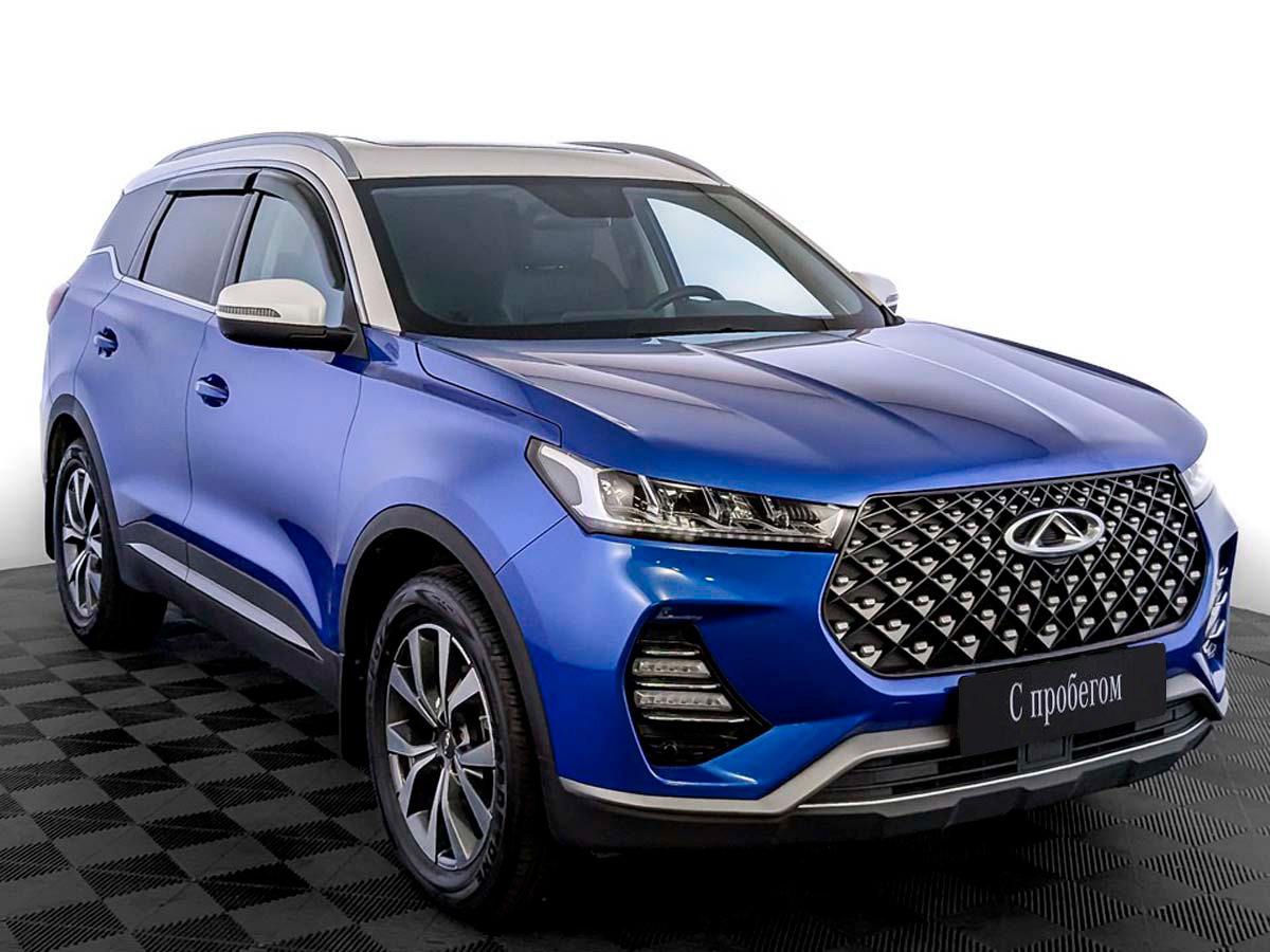 Chery Tiggo 7 Pro синий, 2020, 42 864 км