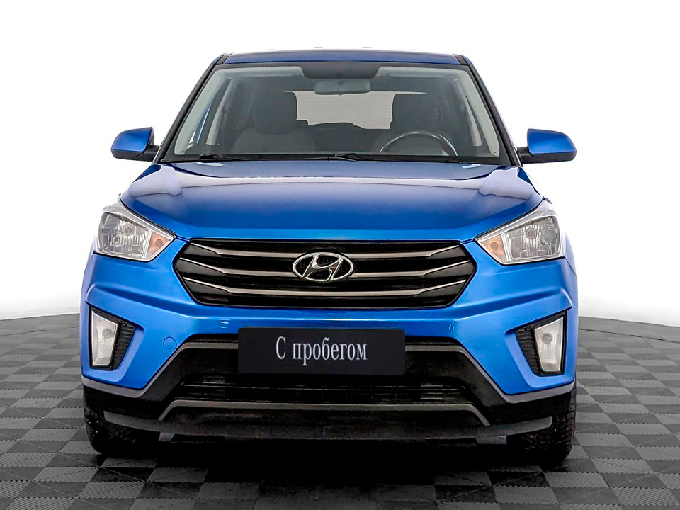 Hyundai Creta Синий, 2018, 183 473 км