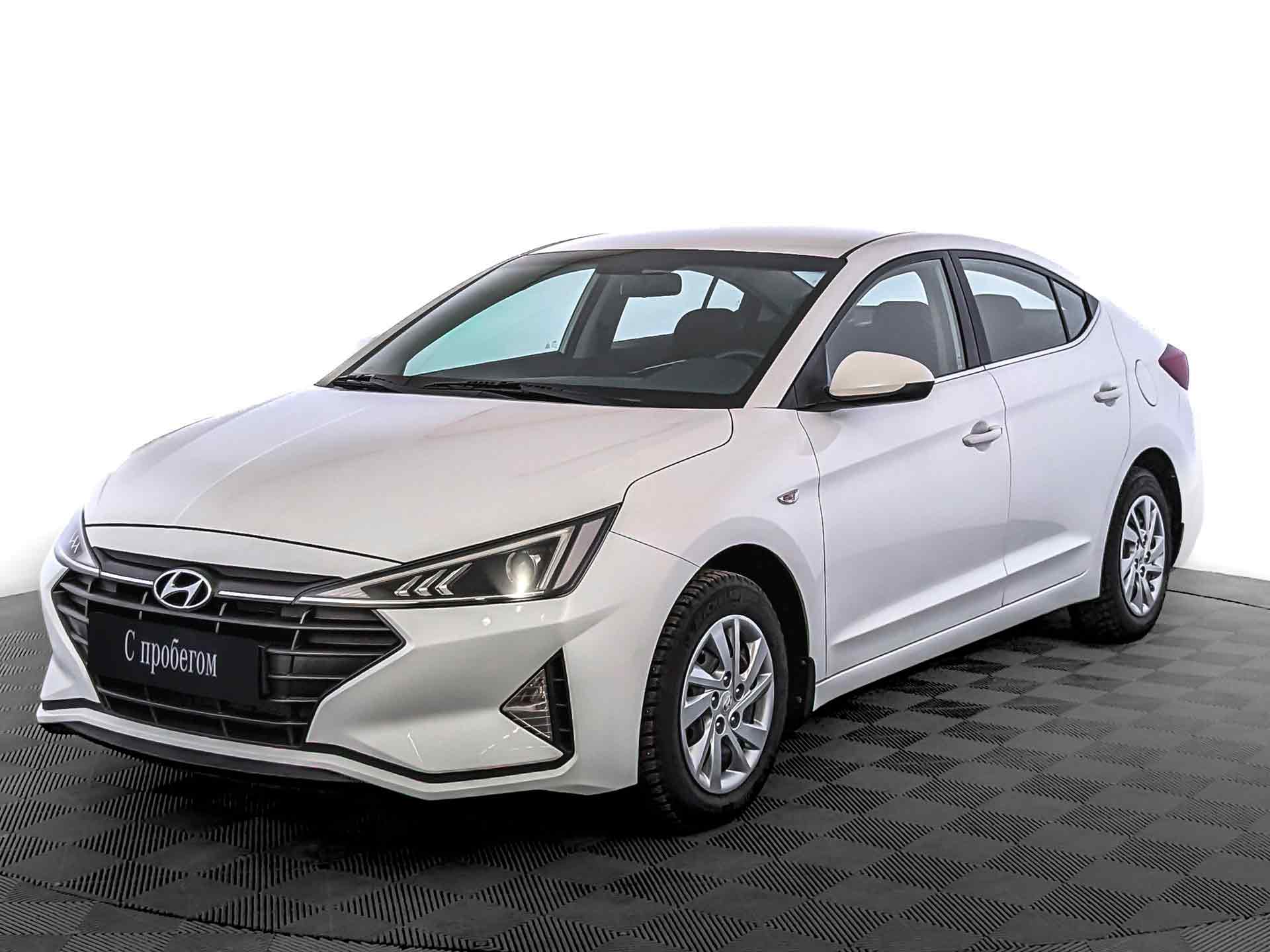 Hyundai Elantra Белый, 2020, 47 943 км