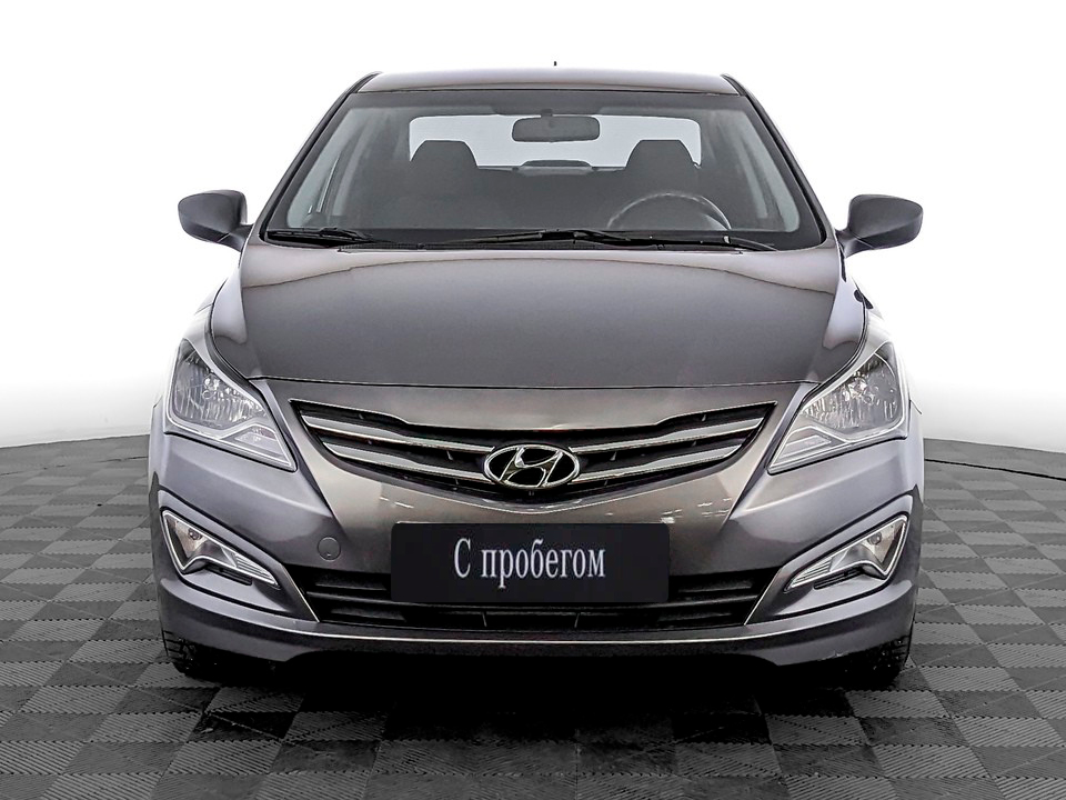 Hyundai Solaris Серый, 2014, 92 093 км