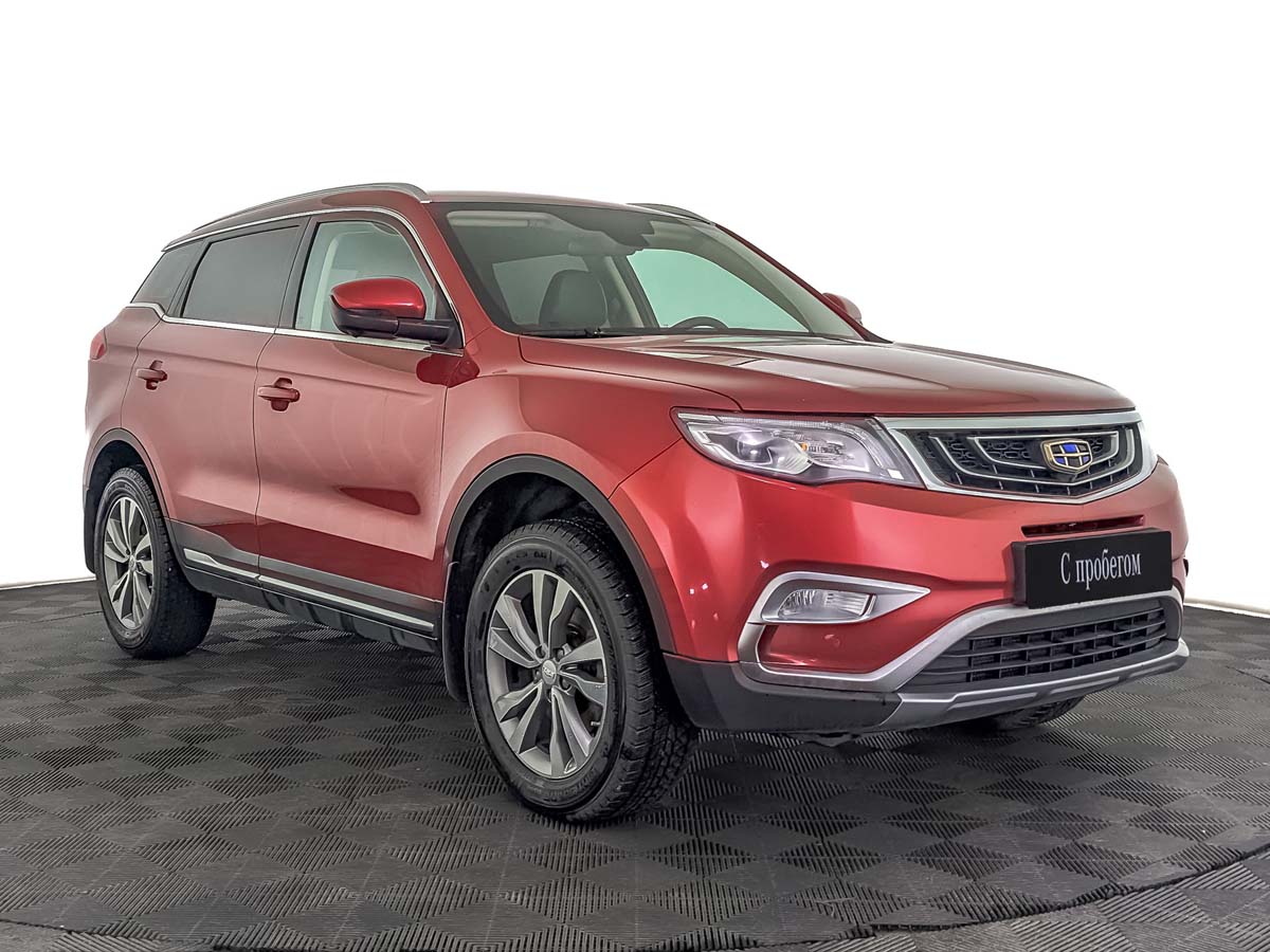 Geely Atlas Красный, 2019, 188 179 км