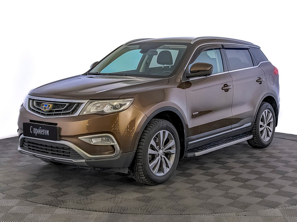 Geely Atlas Коричневый, 2018, 86 035 км