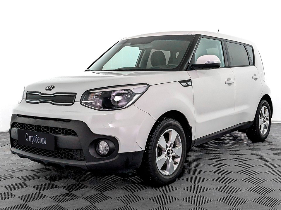 Kia Soul Белый, 2018, 59 183 км