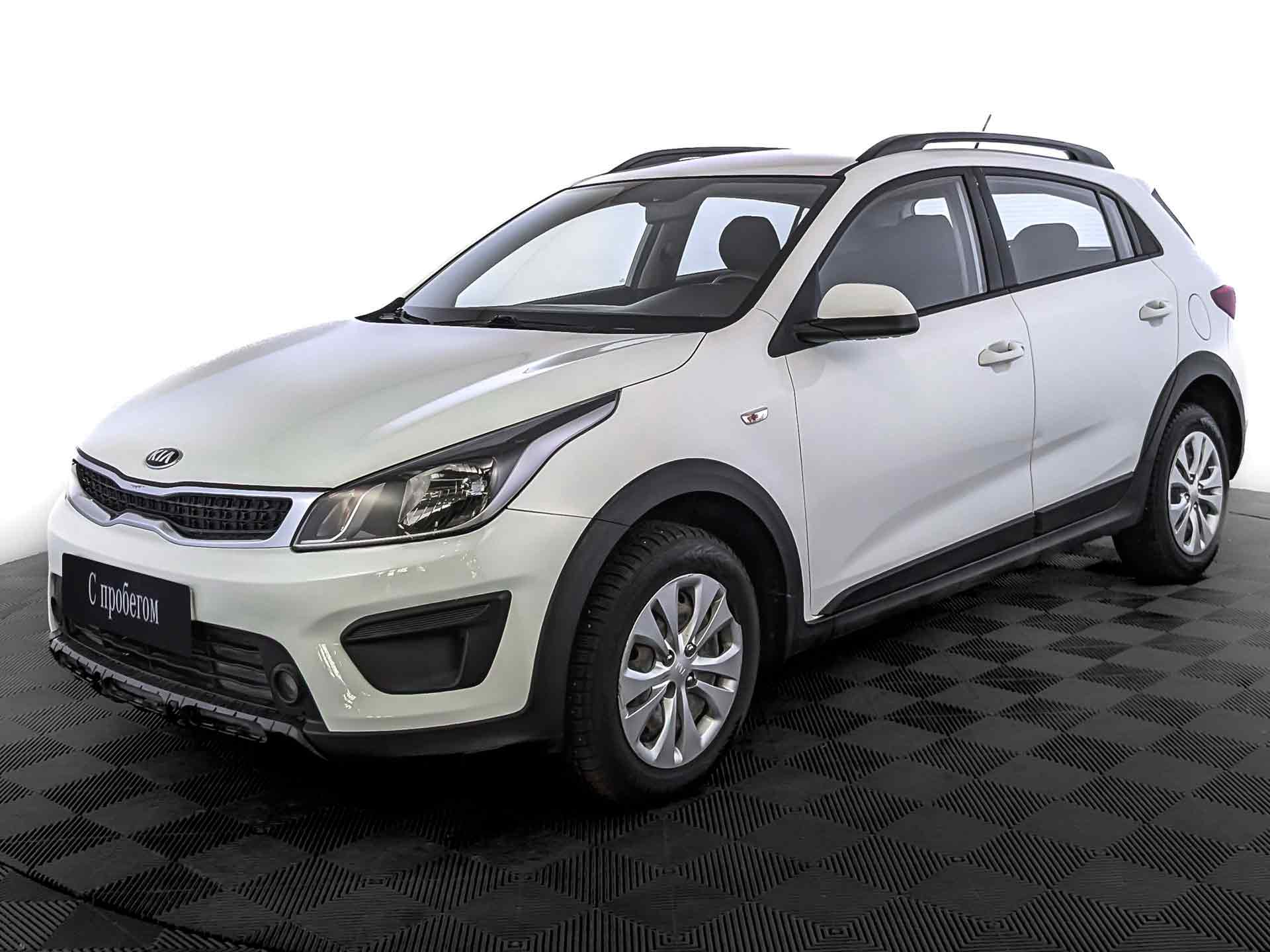 Kia Rio Белый, 2019, 125 963 км