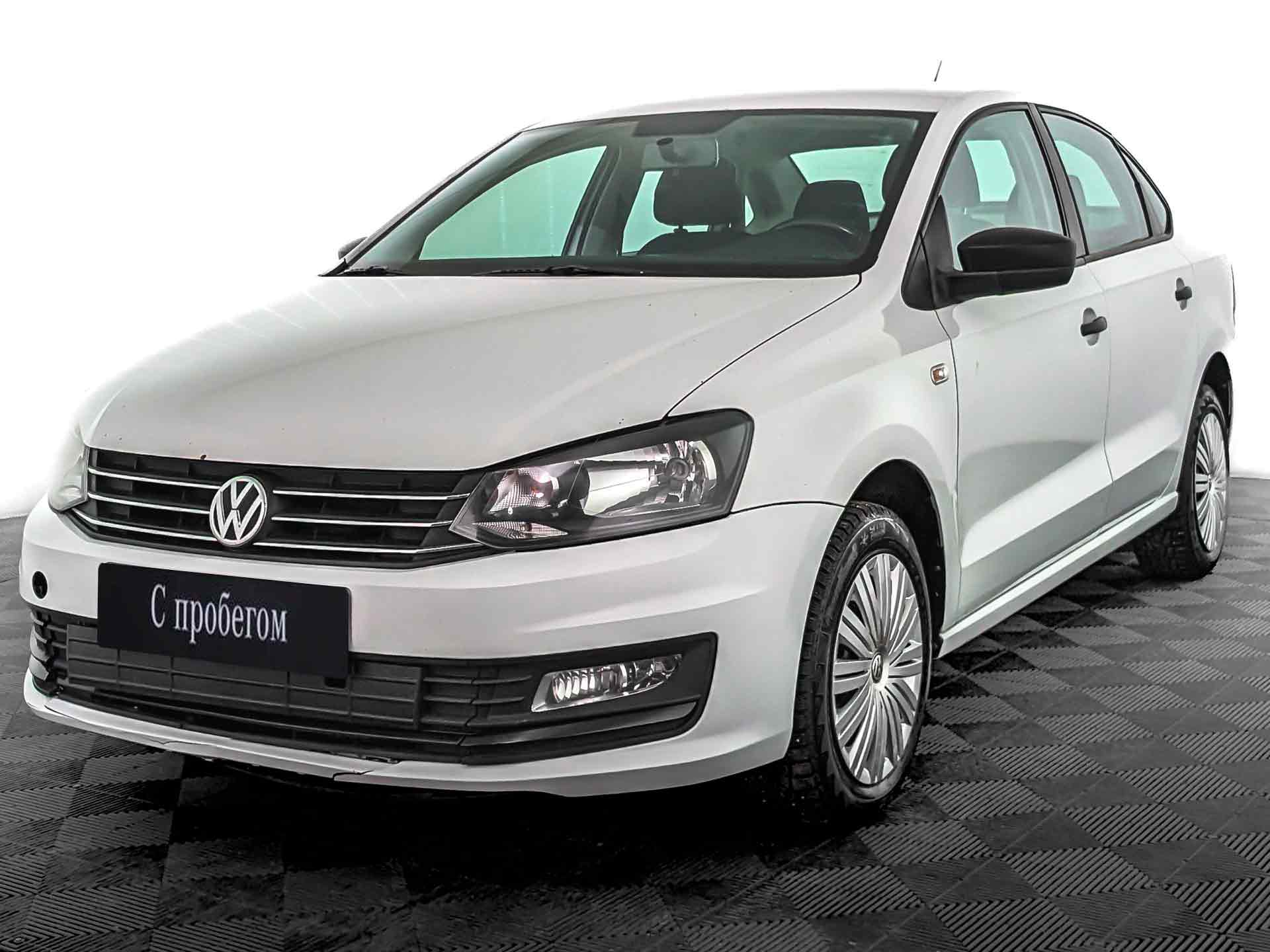 Volkswagen Polo Белый, 2018, 113 798 км