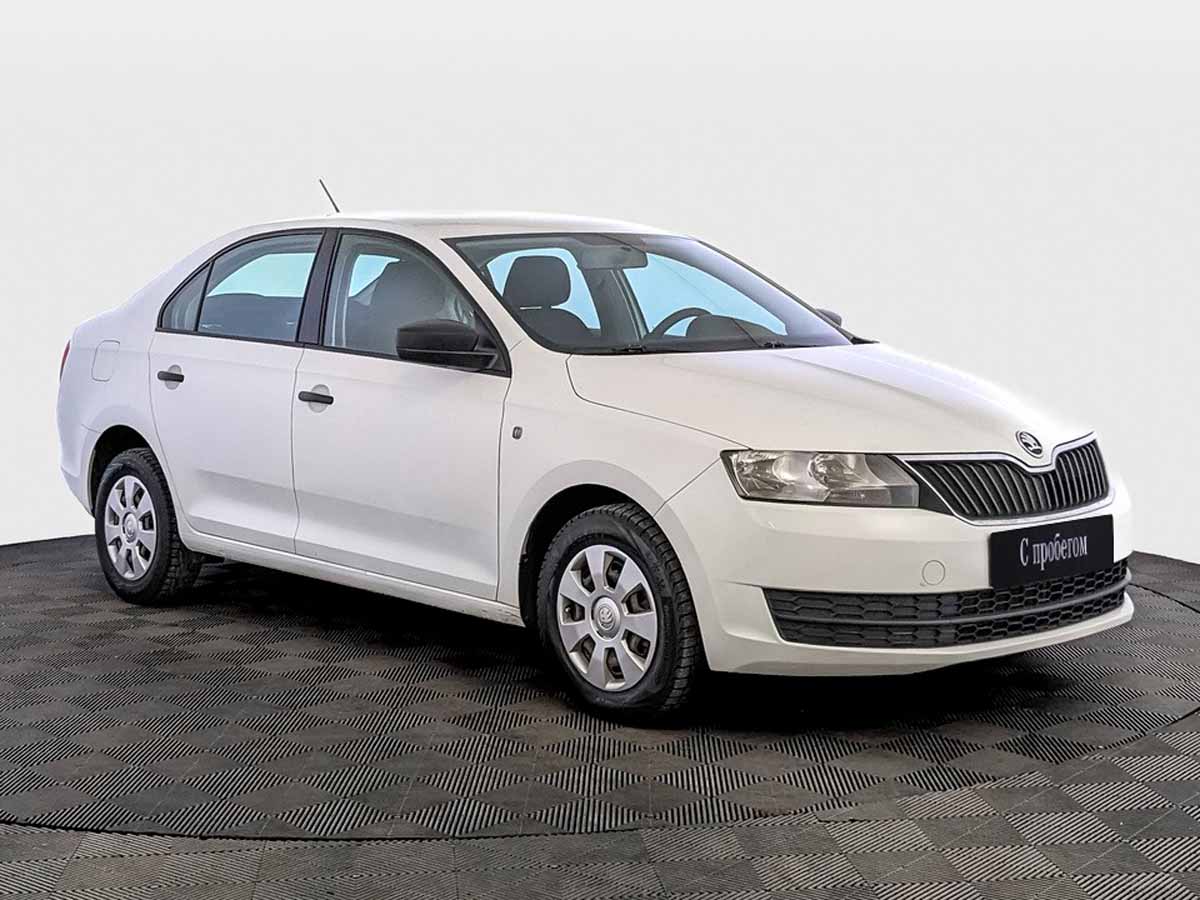 Skoda Rapid Белый, 2016, 293 719 км