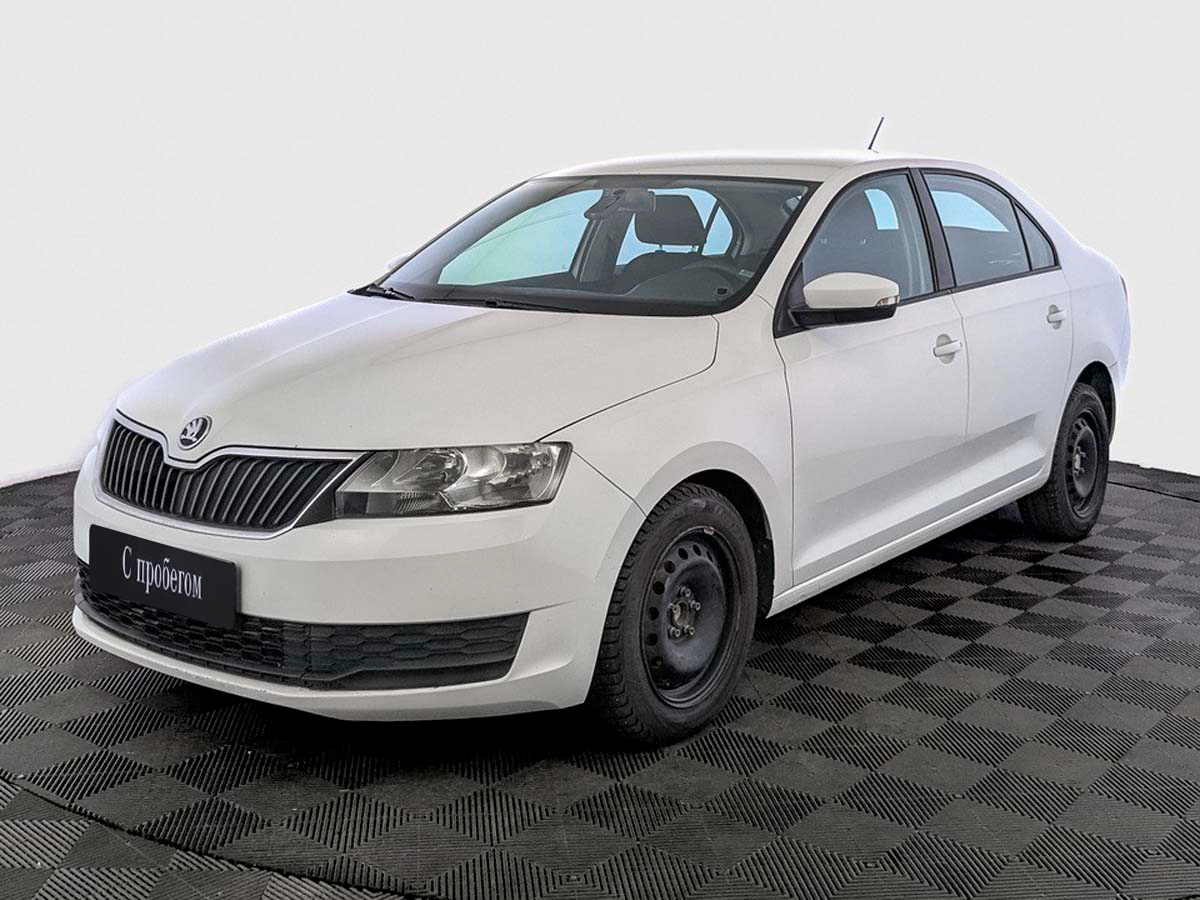 Skoda Rapid Белый, 2019, 193 661 км