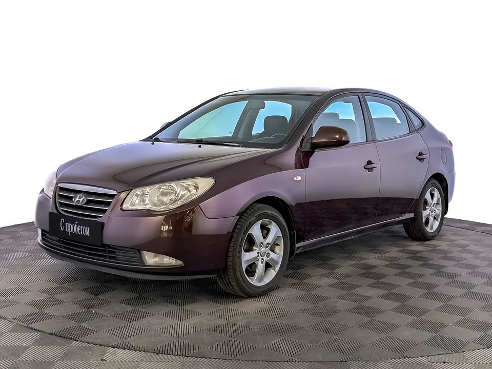 Hyundai Elantra Вишневый, 2007, 172 302 км