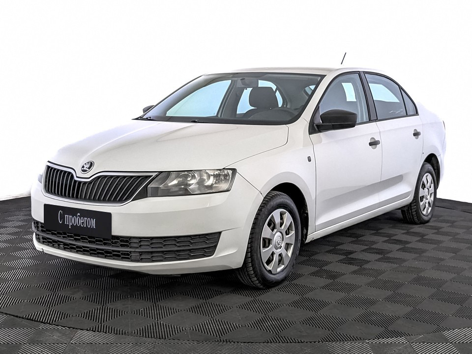 Skoda Rapid Белый, 2017, 244 022 км