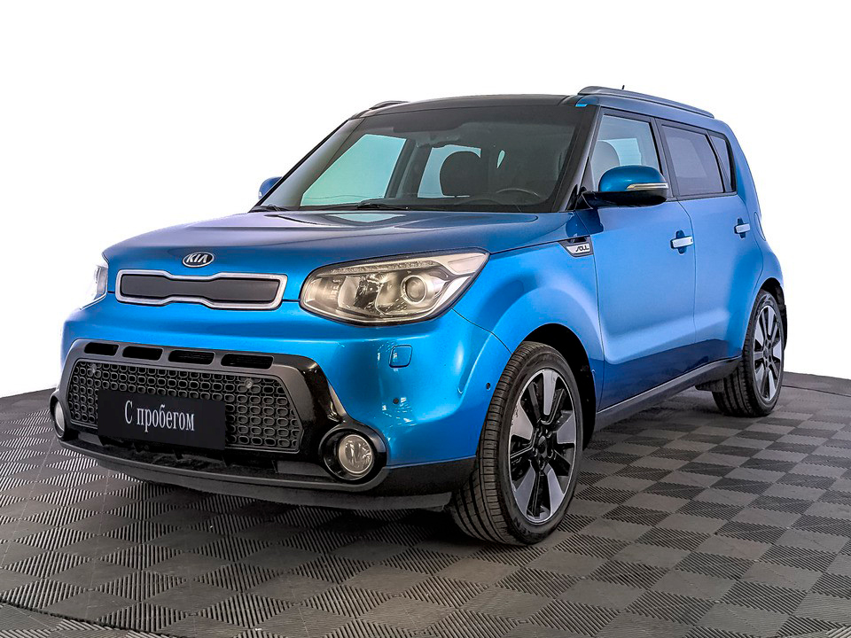 Kia Soul Синий, 2016, 119 600 км