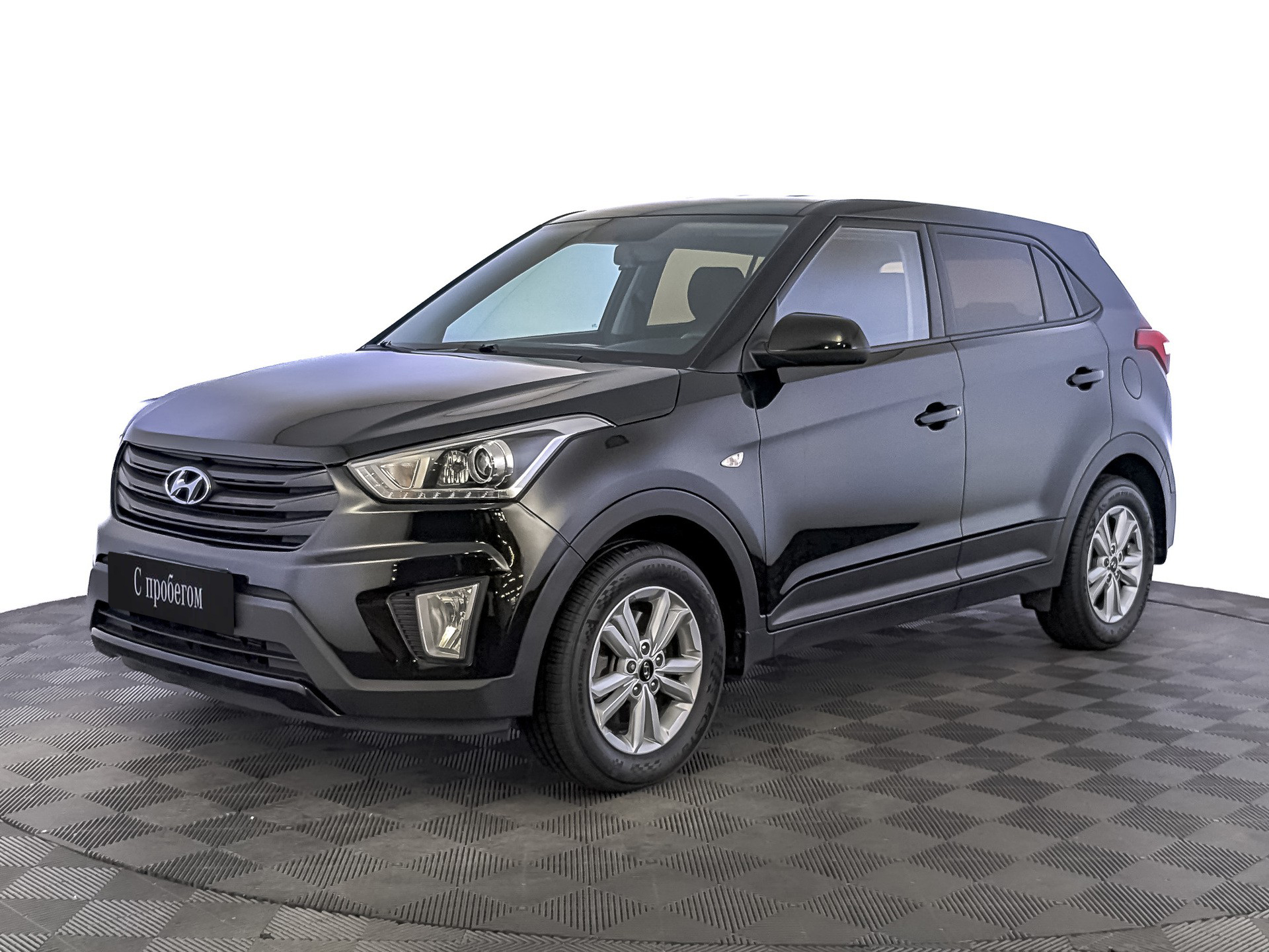 Hyundai Creta Черный, 2019, 113 000 км