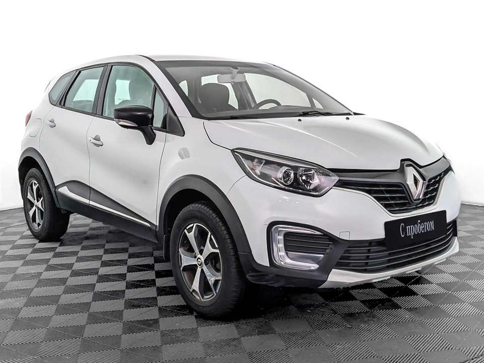 Renault Kaptur Белый, 2019, 101 048 км