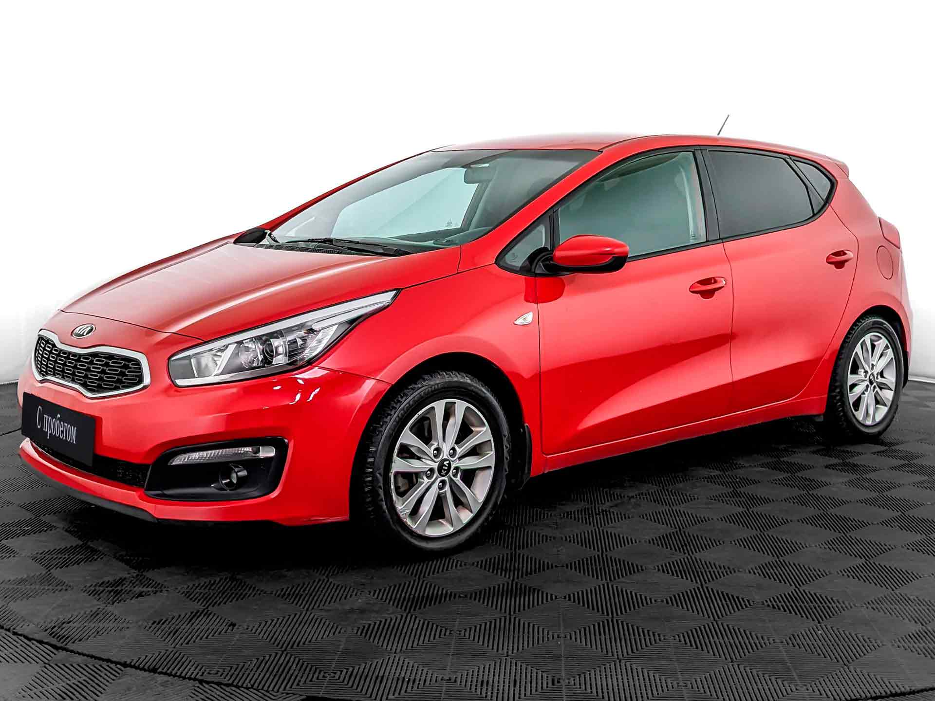 Kia Ceed Красный, 2015, 132 816 км