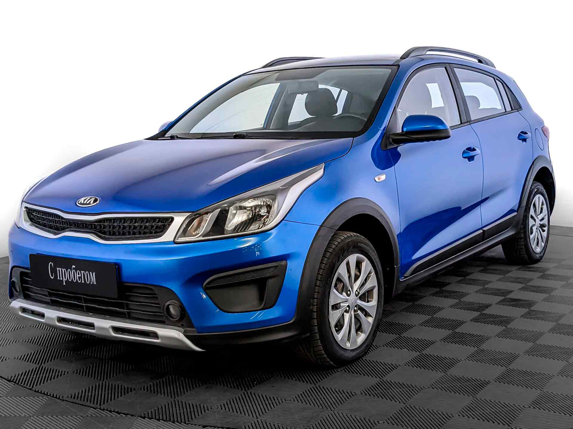 Kia Rio Синий, 2020, 153 384 км