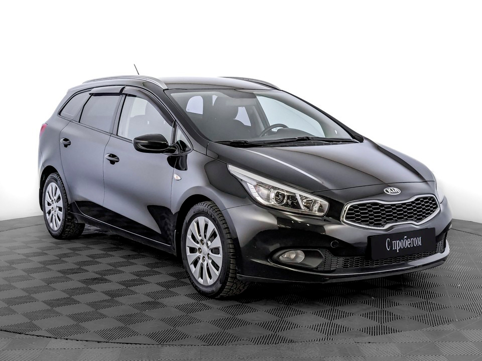 Kia Ceed Черный, 2014, 129 429 км