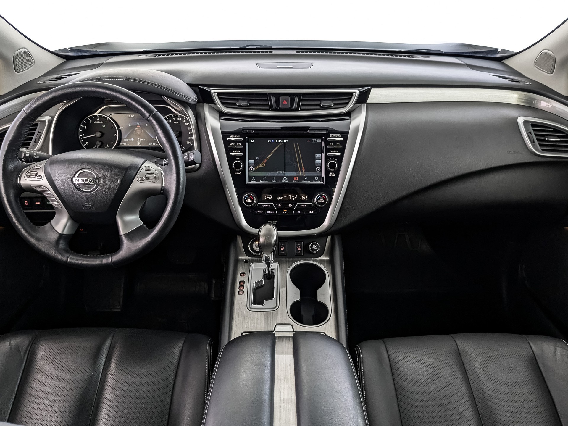 Nissan Murano черный, 2019, 59 730 км