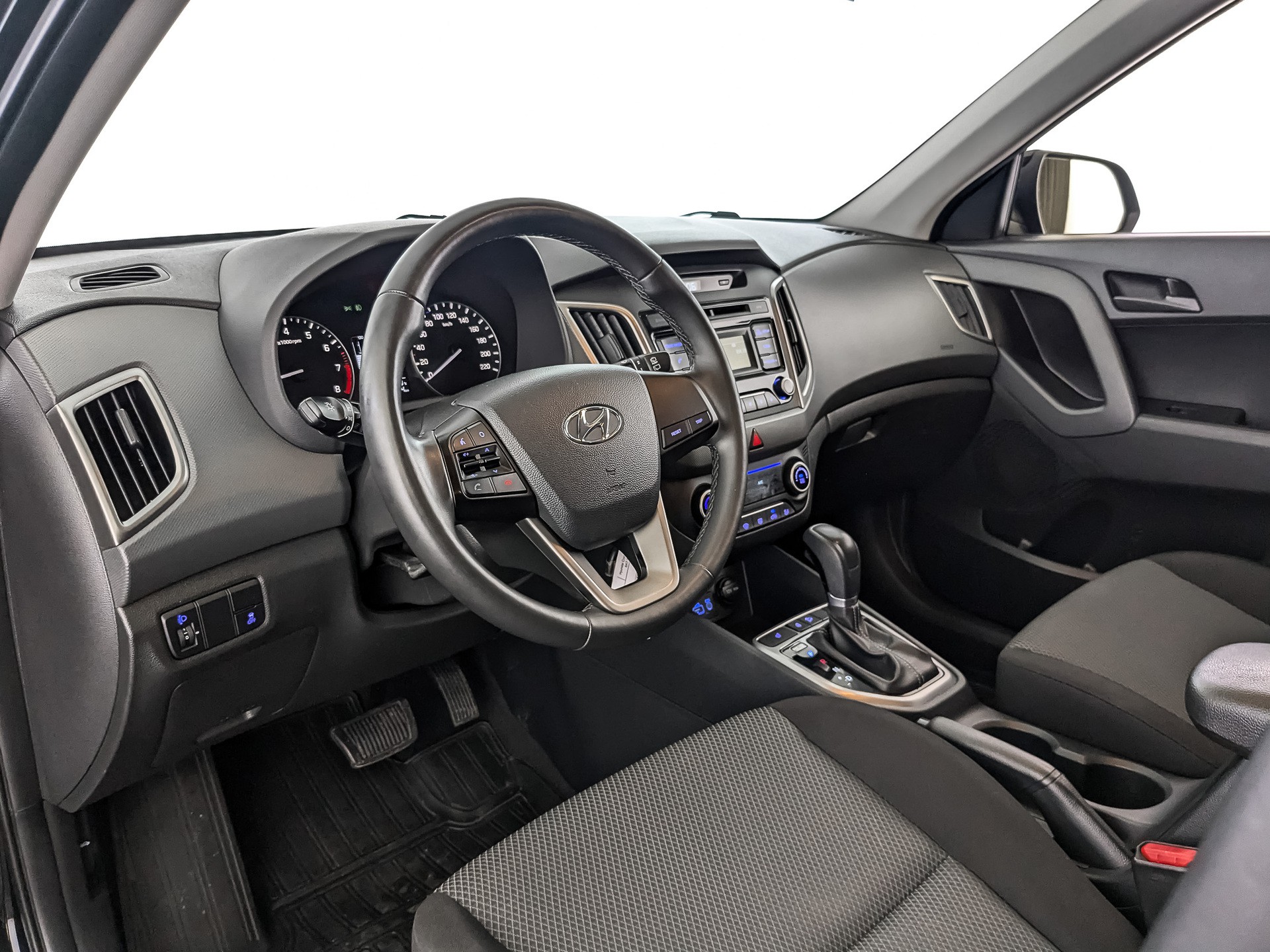 Hyundai Creta Черный, 2019, 113 000 км