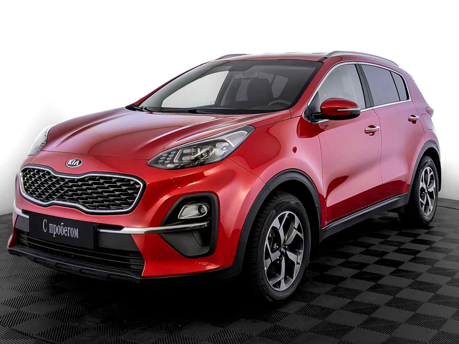 Kia Sportage Красный, 2021, 96 594 км