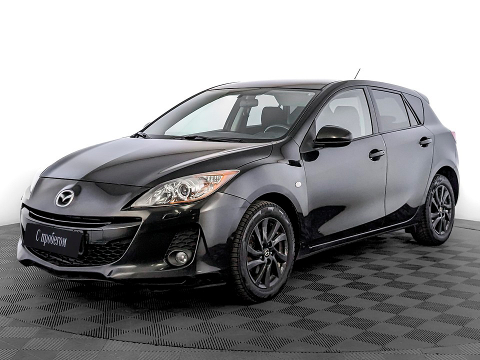 Mazda 3 Черный, 2013, 186 011 км