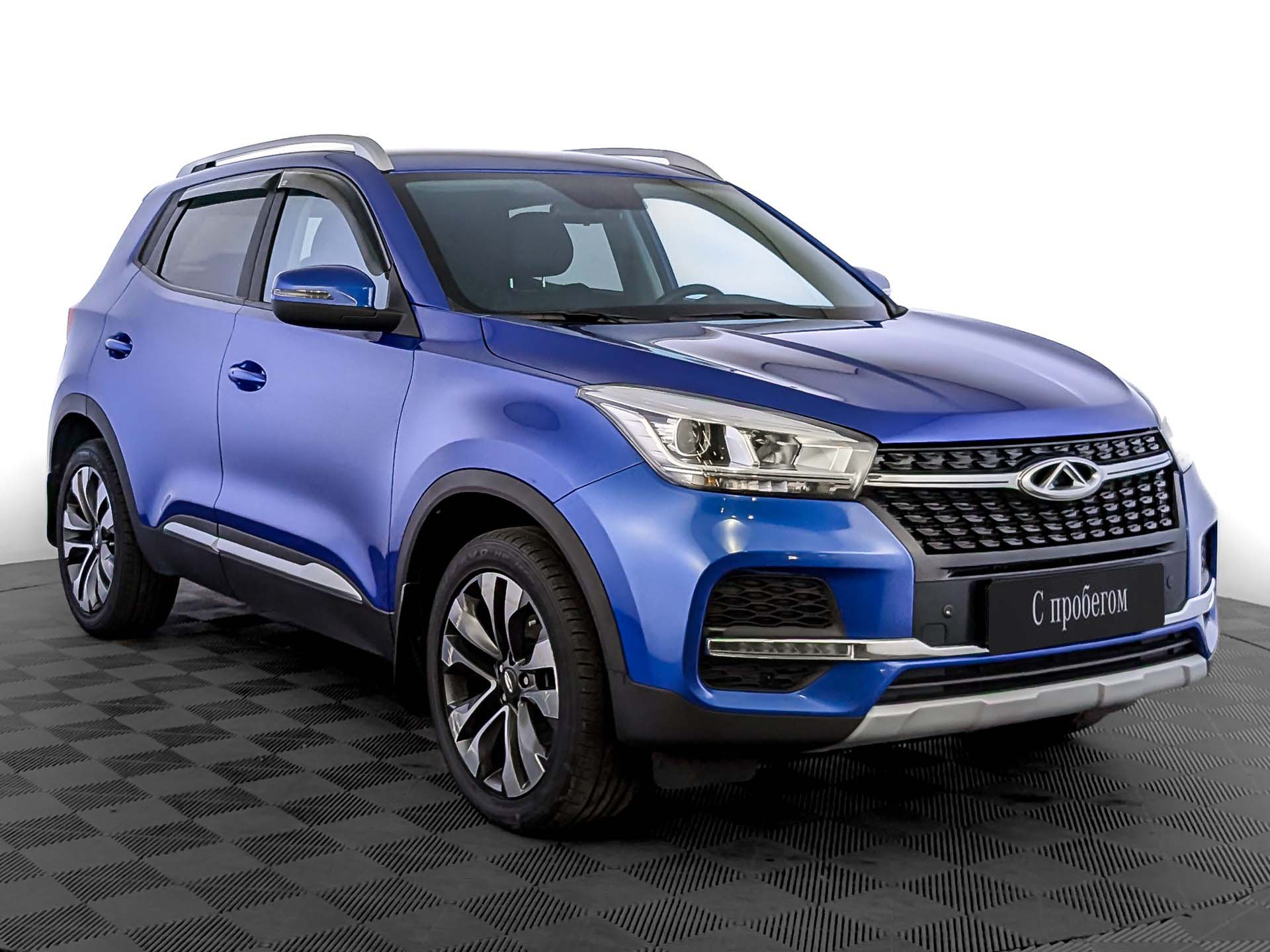 Chery Tiggo 4 Синий, 2021, 71 500 км