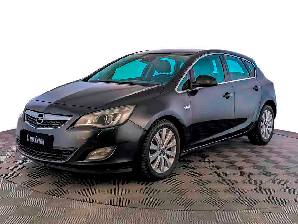 Opel Astra Черный, 2011, 146 373 км