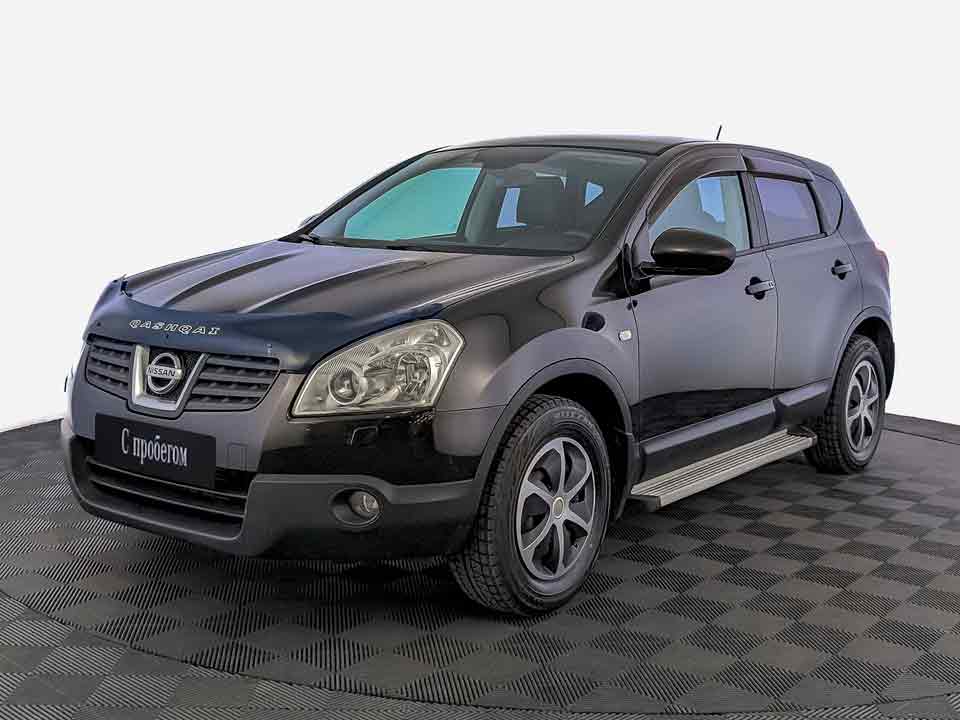 Nissan Qashqai Черный, 2008, 136 690 км