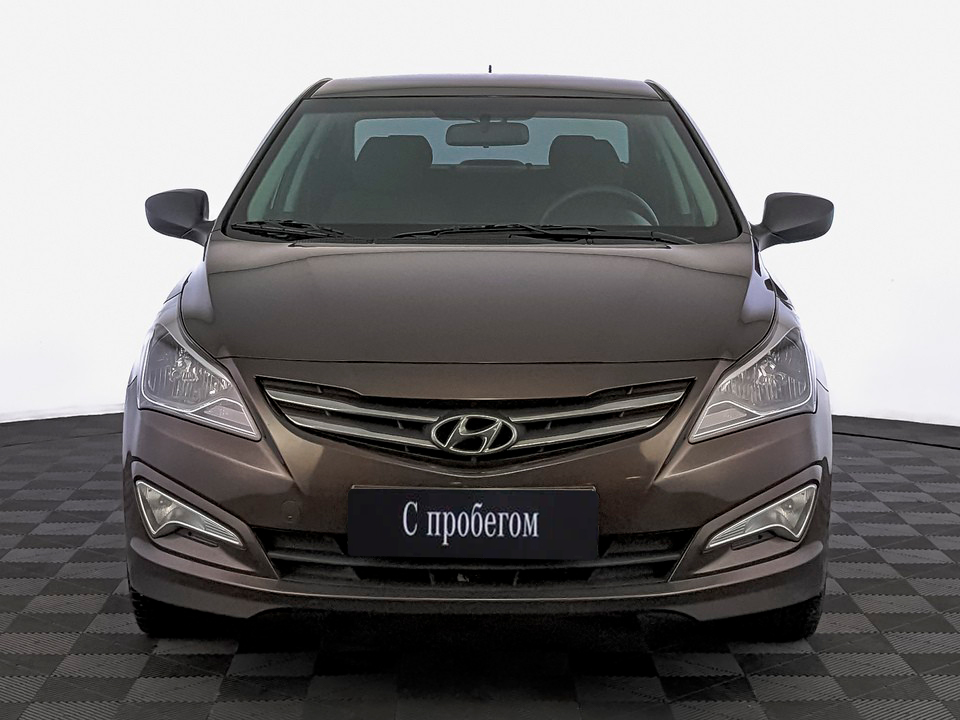 Hyundai Solaris Коричневый, 2016, 83 730 км