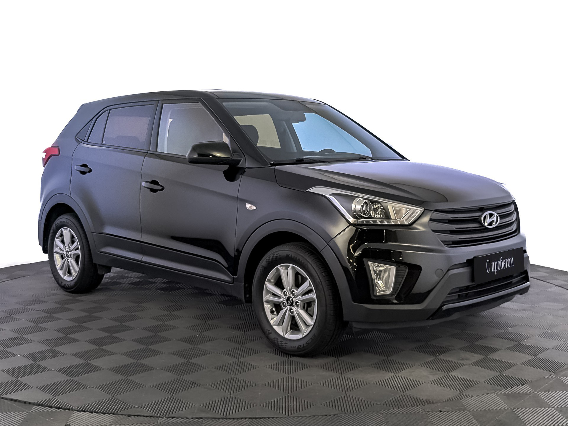 Hyundai Creta Черный, 2019, 113 000 км