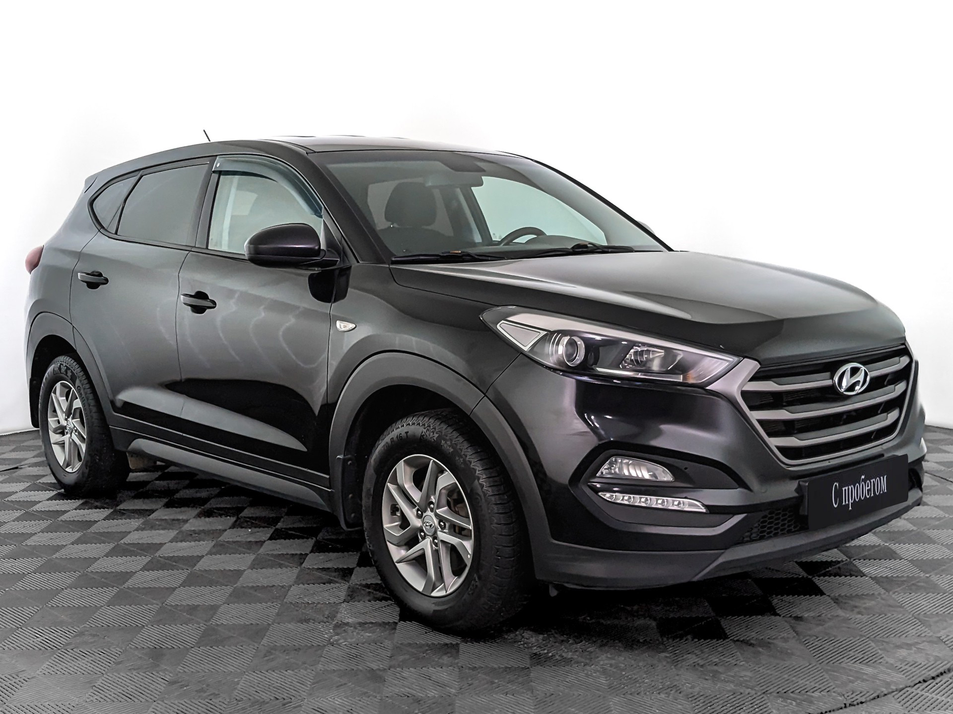 Hyundai Tucson Черный, 2016, 231 697 км