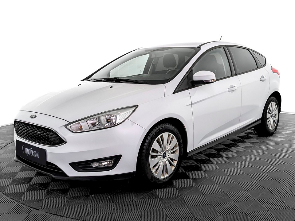 Ford Focus белый, 2016, 64 524 км