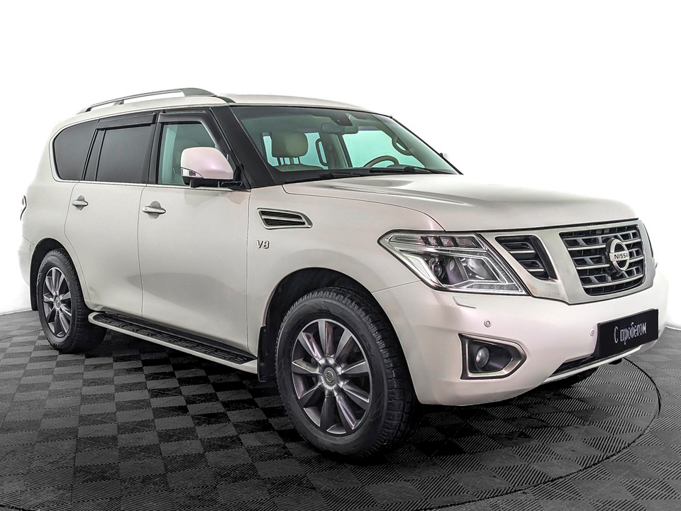 Nissan Patrol Белый, 2014, 254 559 км