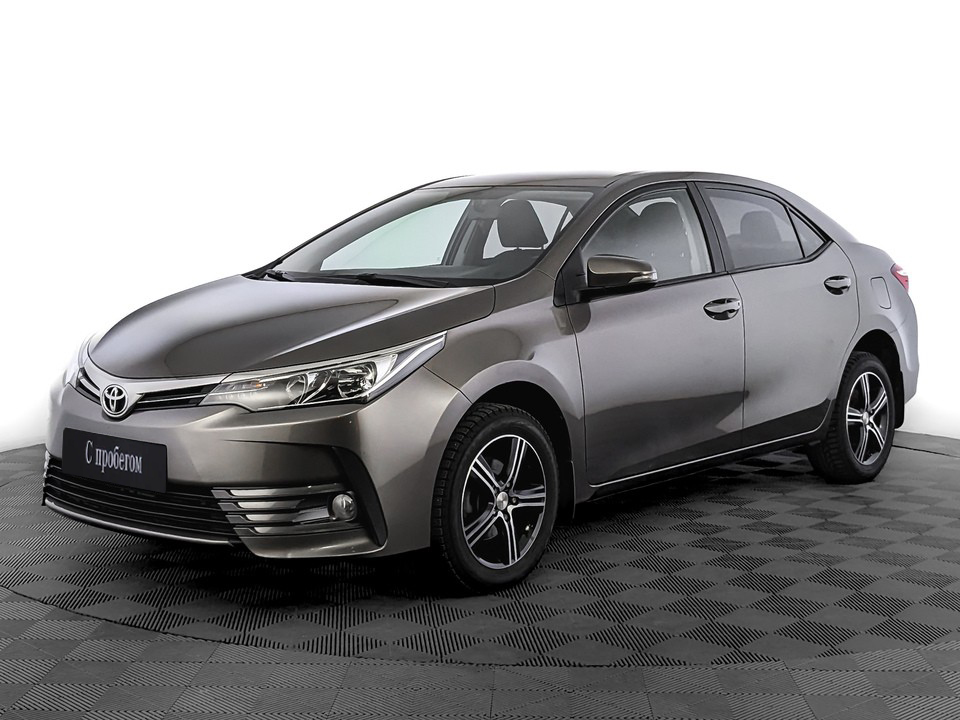 Toyota Corolla Серый, 2017, 65 649 км