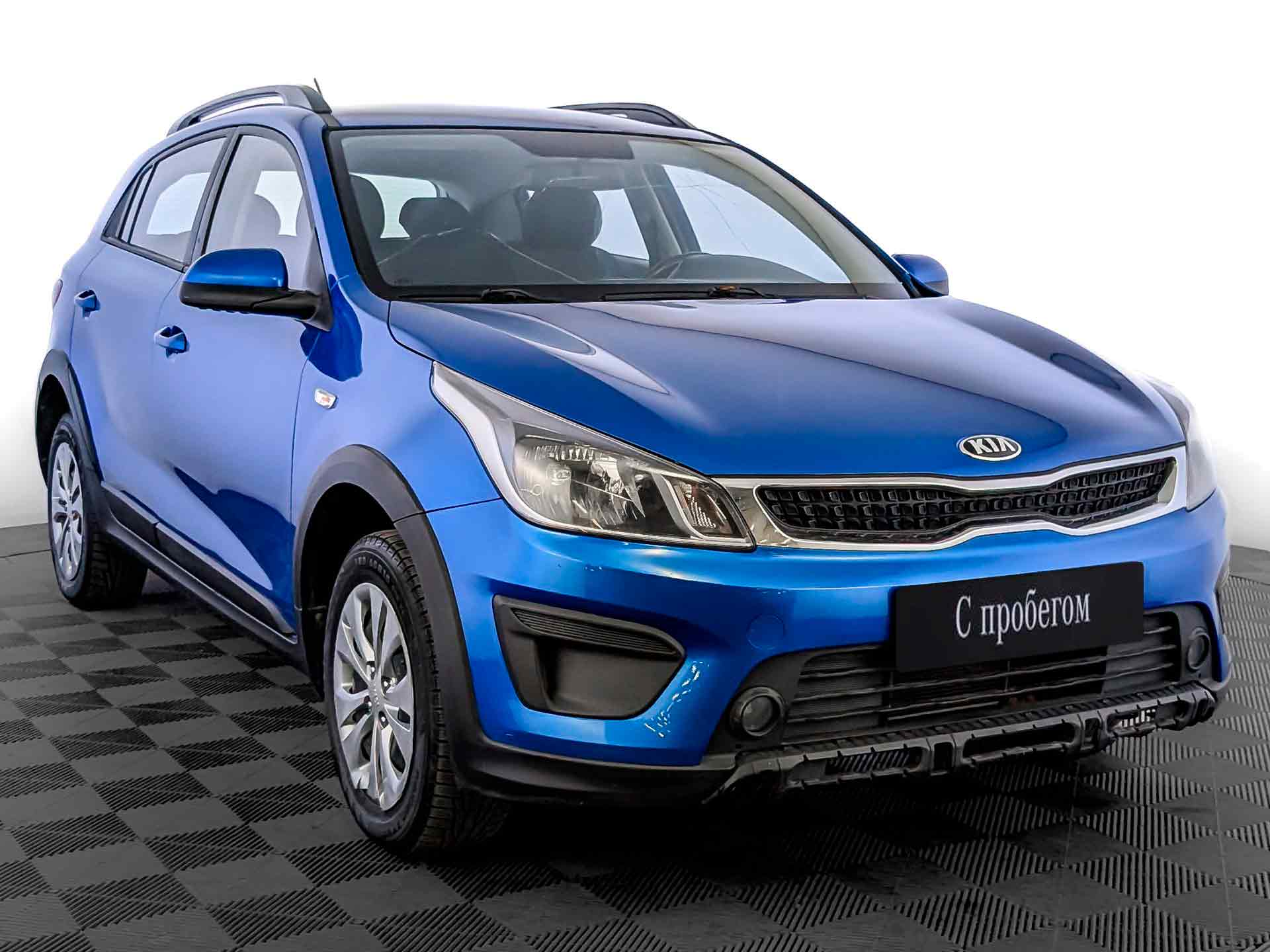 Kia Rio Синий, 2019, 185 086 км