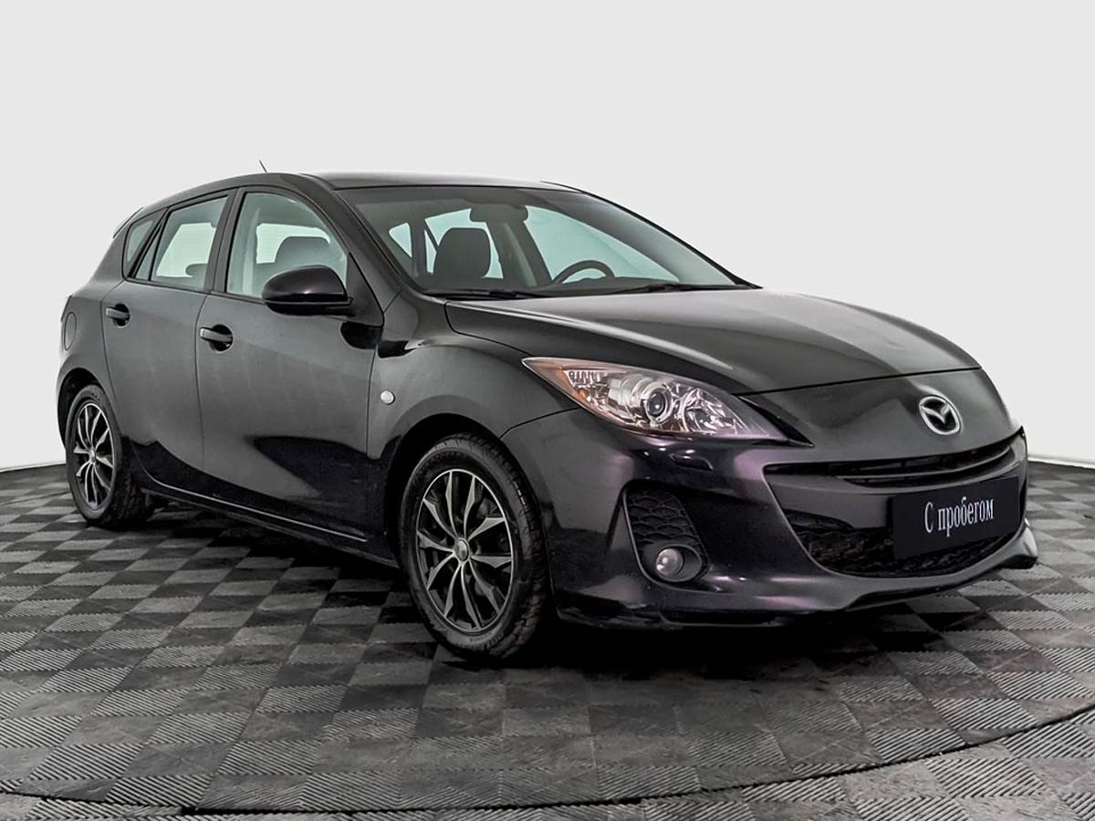 Mazda 3 Черный, 2012, 151 347 км