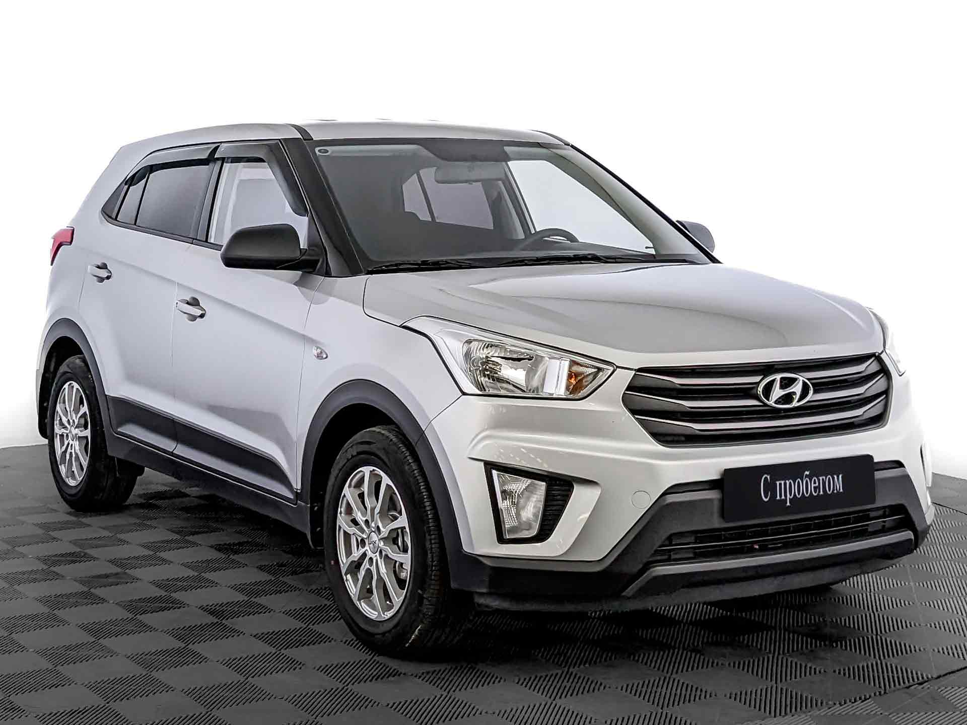 Hyundai Creta Серебряный, 2017, 88 328 км