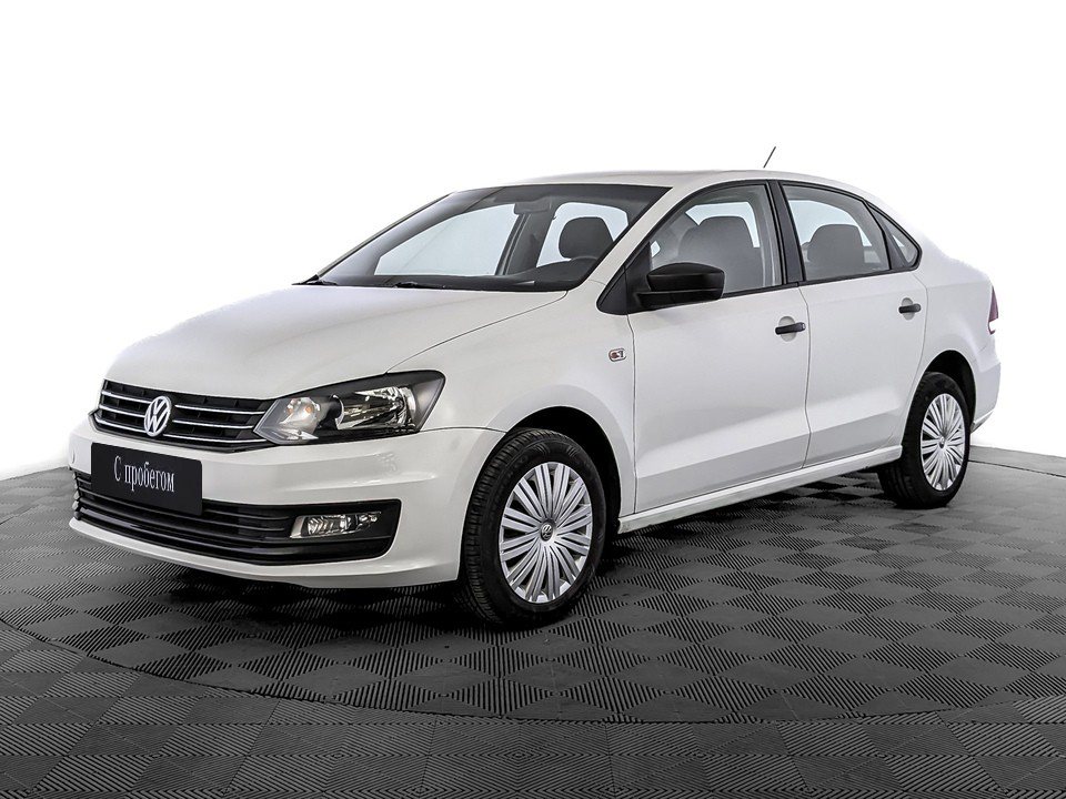 Volkswagen Polo Белый, 2018, 114 728 км