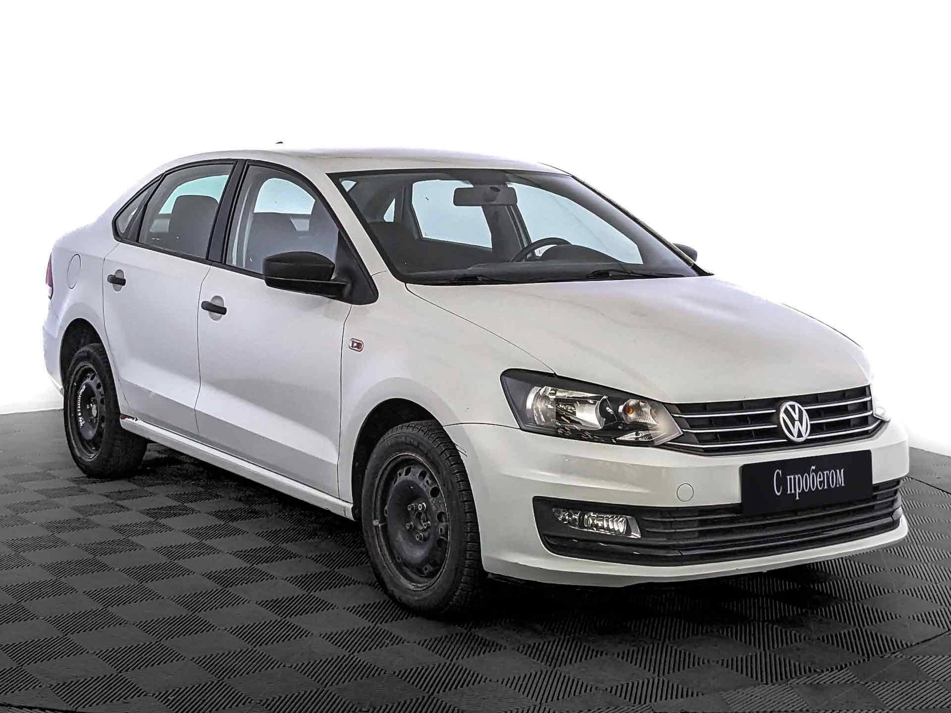 Volkswagen Polo Белый, 2019, 84 472 км