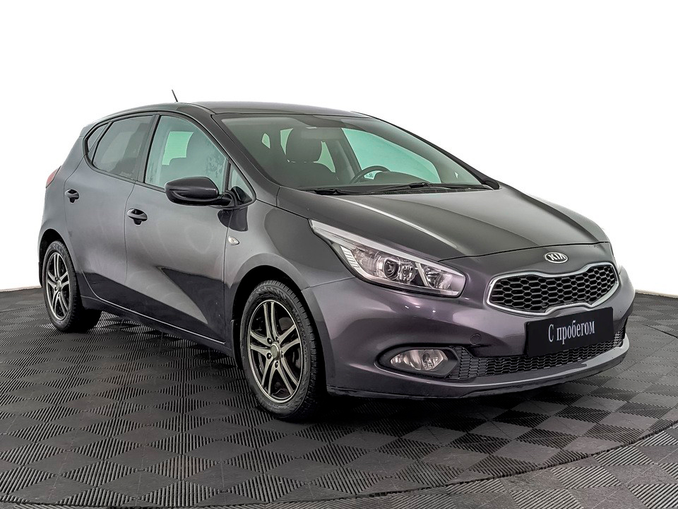 Kia Ceed Серый, 2014, 125 865 км