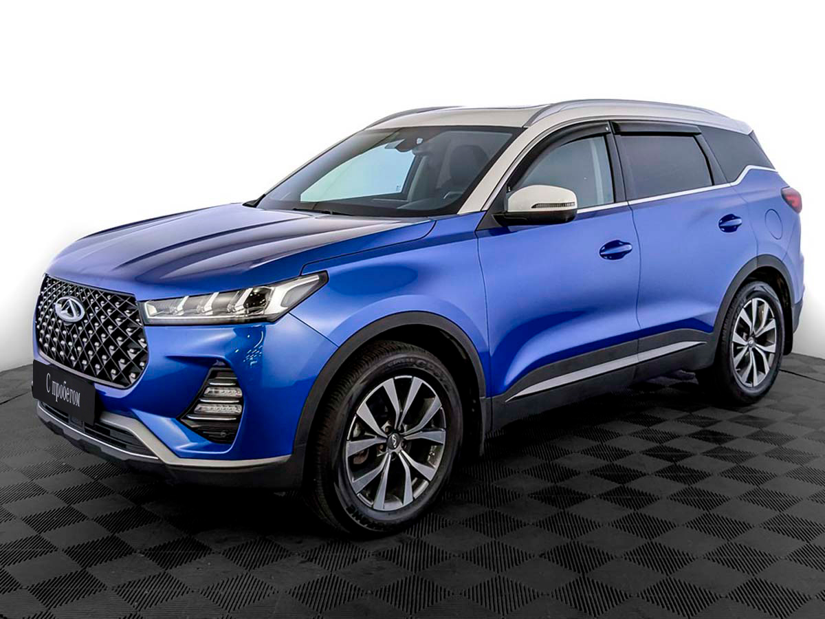 Chery Tiggo 7 Pro синий, 2020, 42 864 км