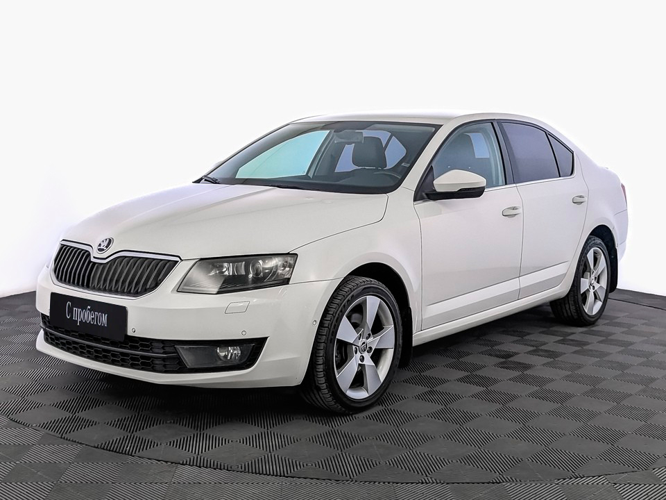 Skoda Octavia Белый, 2014, 192 803 км