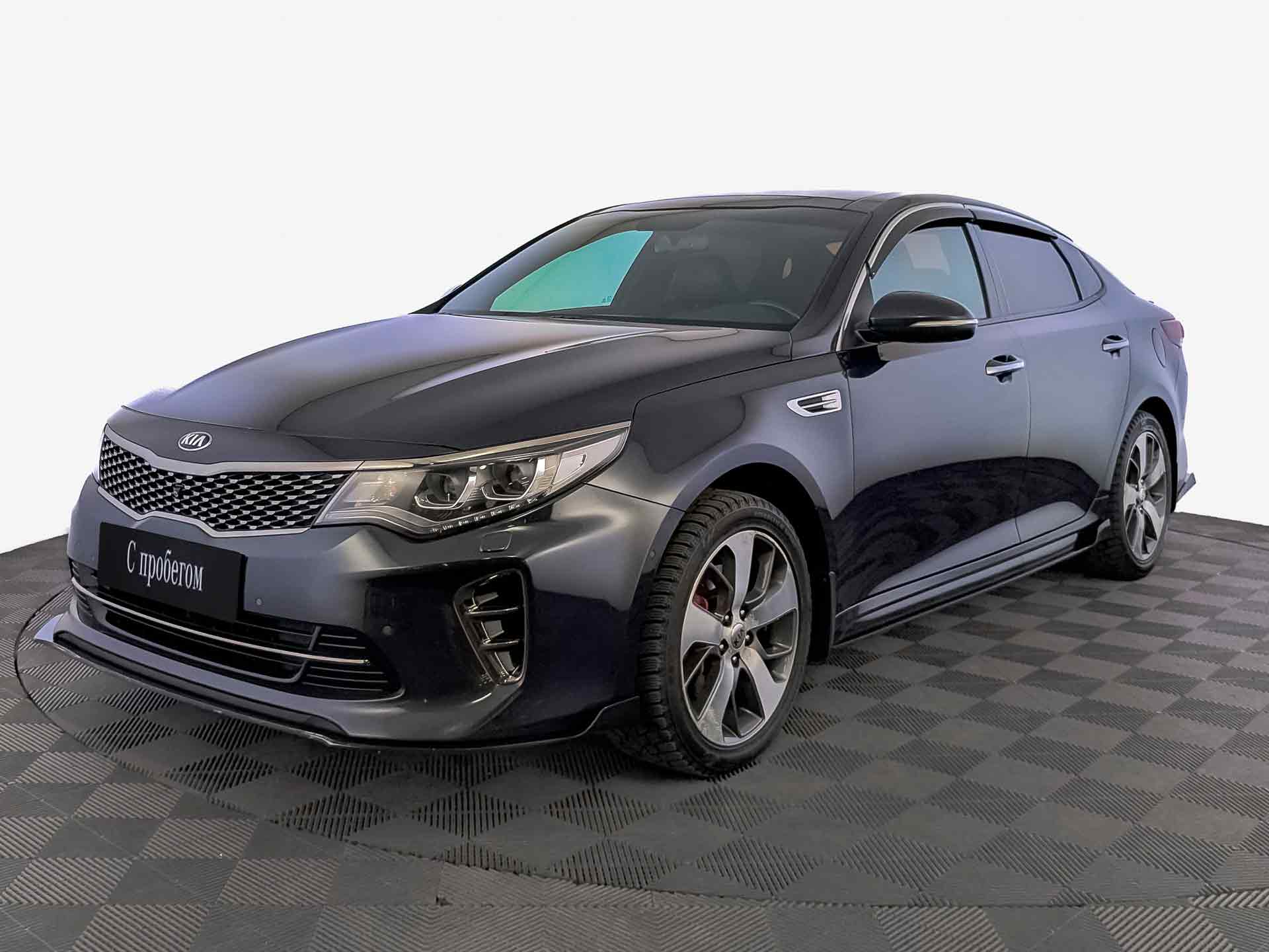 Kia Optima Черный, 2017, 79 622 км